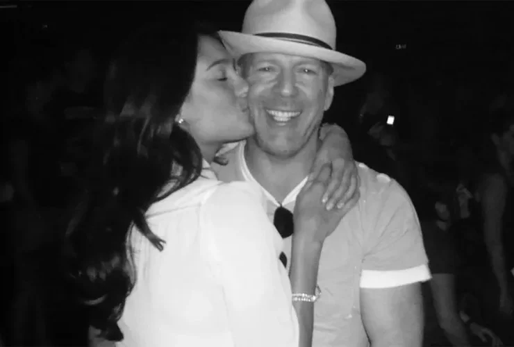 Emma Heming Willis shared a series of throwback photos on her Instagram Stories featuring her husband Bruce Willis.