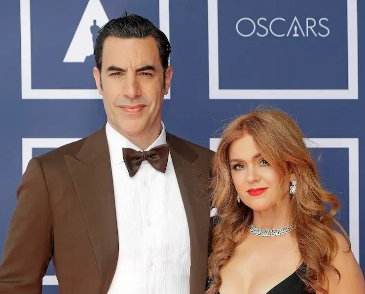 Sacha Baron Cohen Steps Out After Divorce Announcement, Seen at SNL Afterparty with Chris Rock
